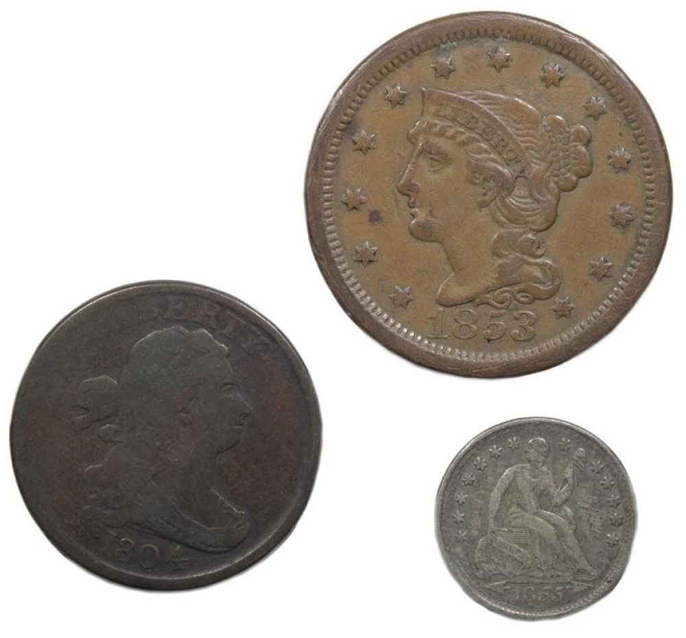 Early Half Cent and Friends