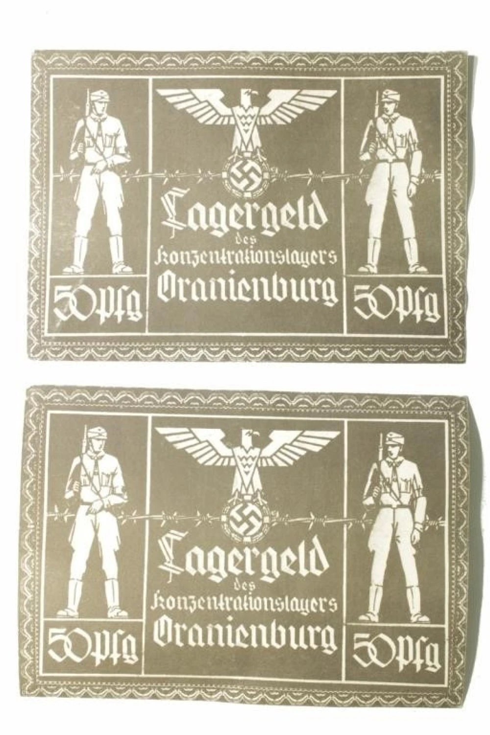 Germany. Nazi. Pair of Unusual Notgeld Notes