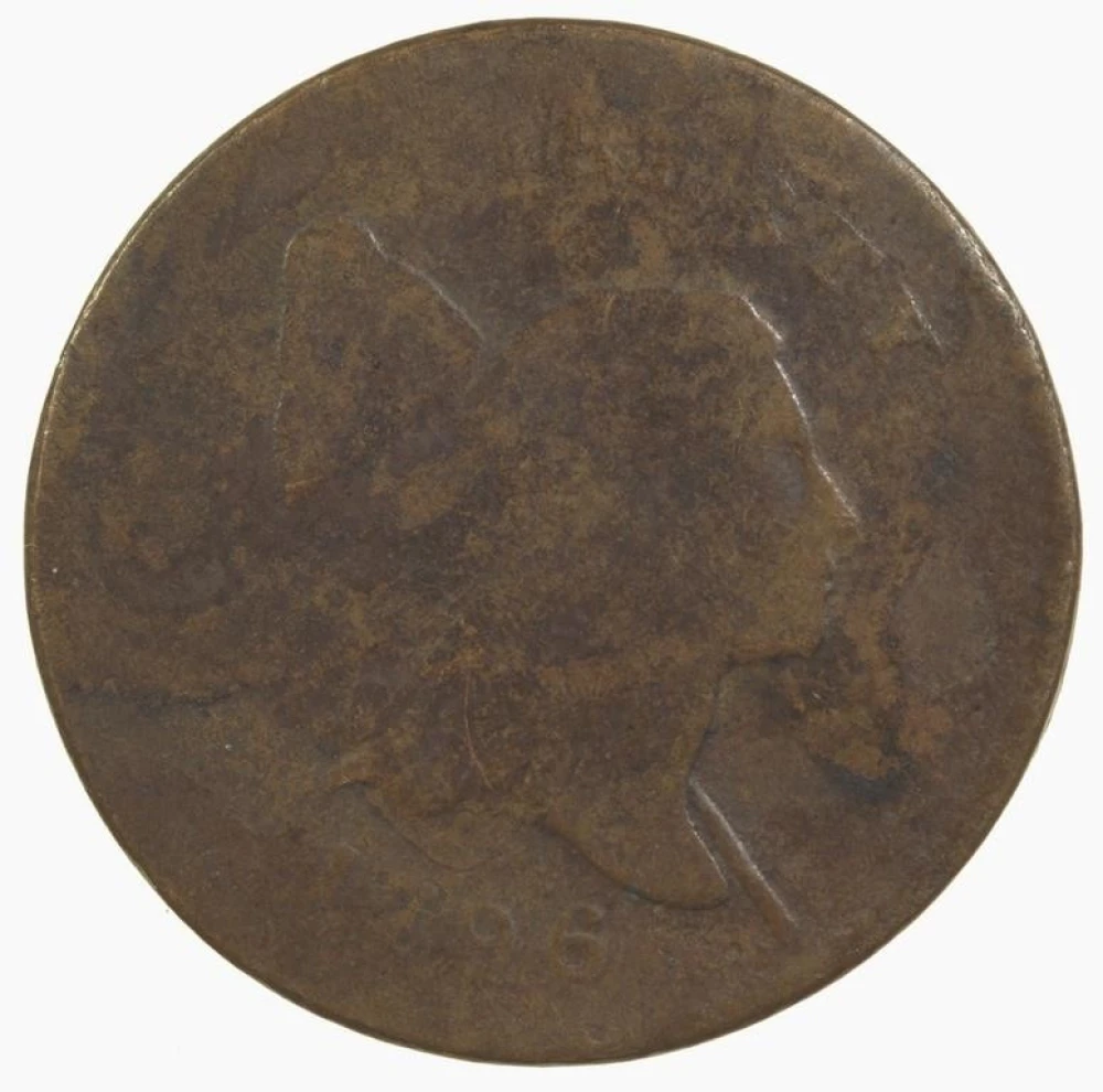 VG-8 1796 Half Cent Electrotype