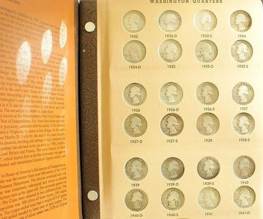 Complete 1932-1998 Washington Quarter Set