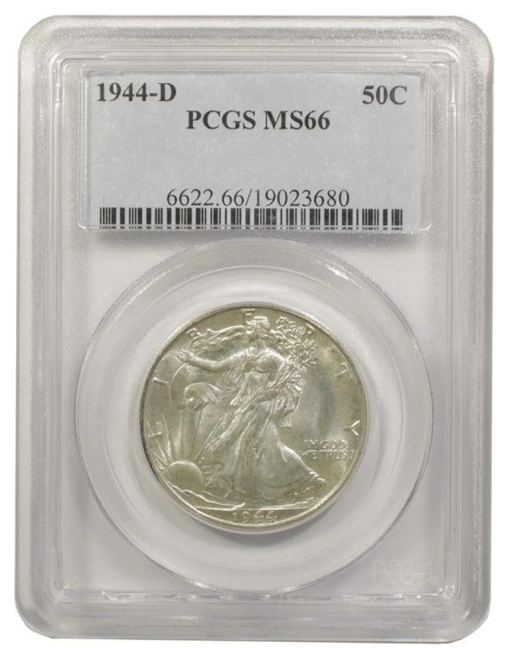 PCGS MS-66 1944-D Half Dollar