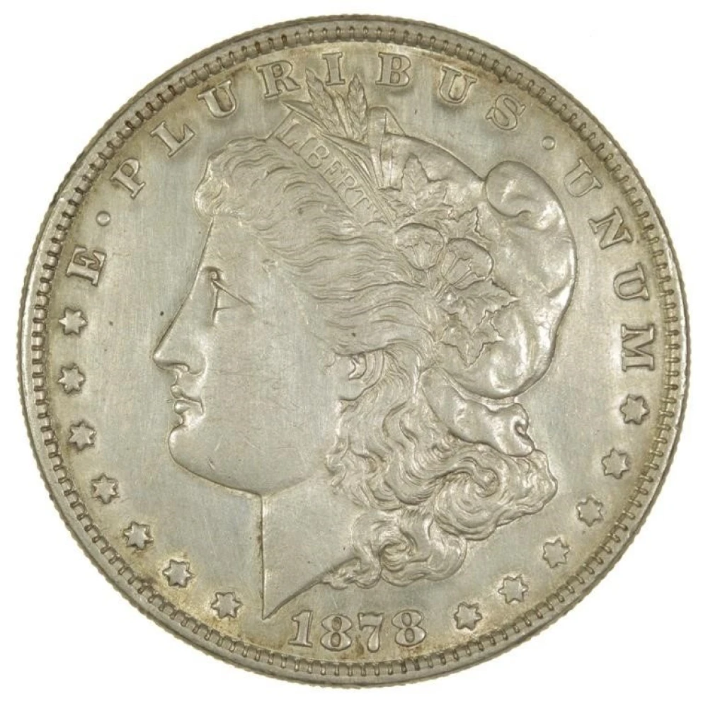 AU Details 1878 8TF Morgan $1