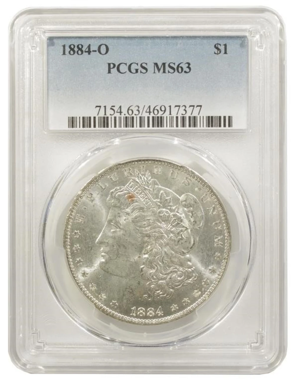 PCGS MS-63 1884-O Morgan $1