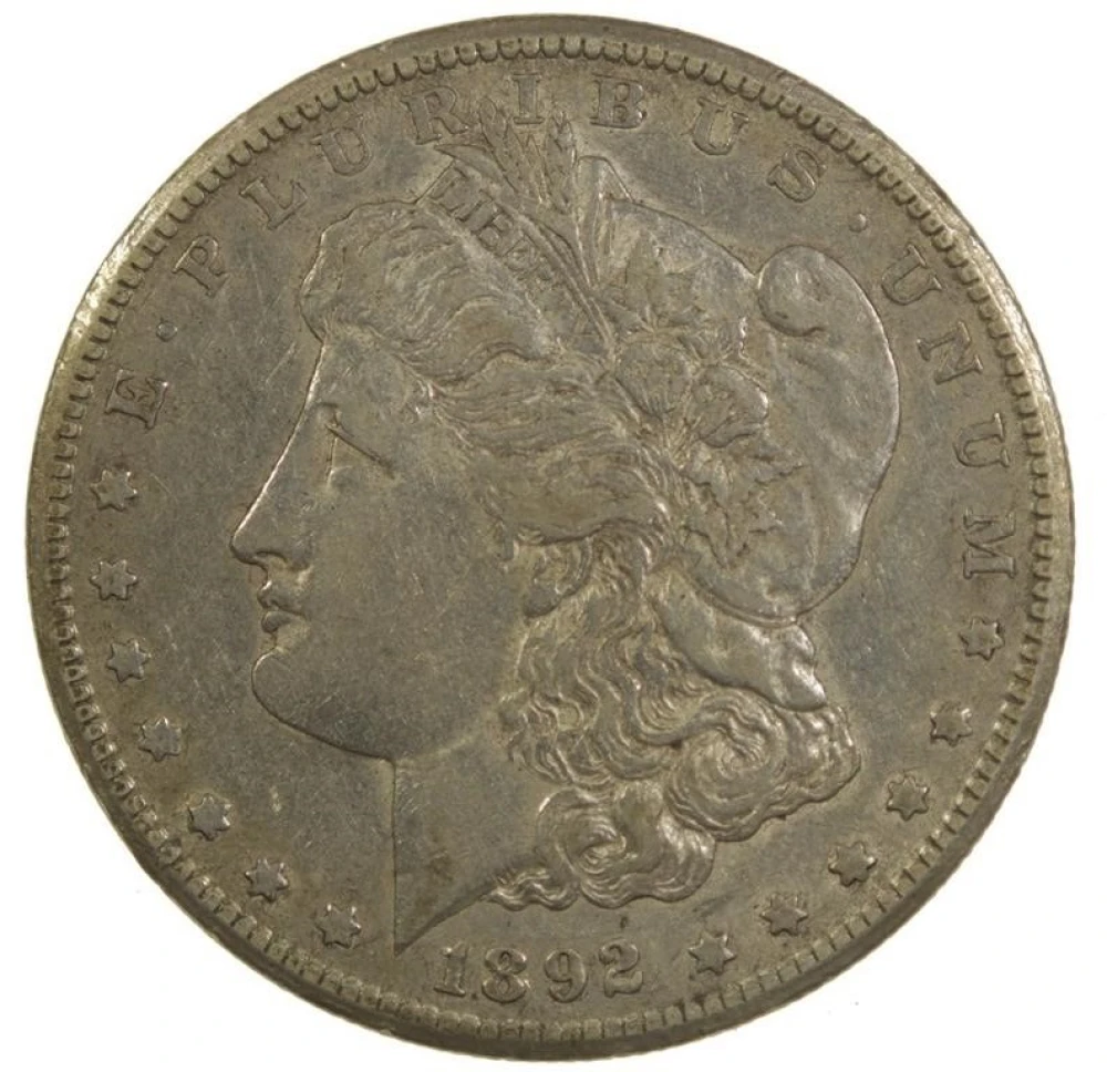 EF-45 1892-CC Morgan $1