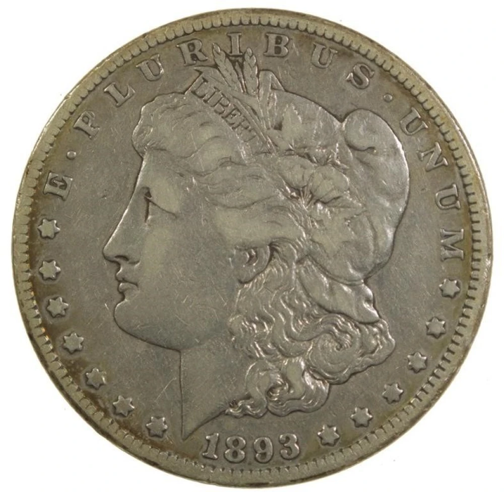 VF-20 1893-CC Morgan $1