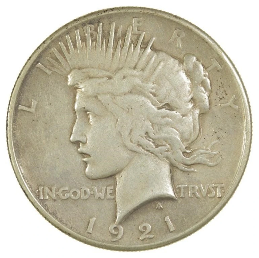 VF-20 1921 Peace $1