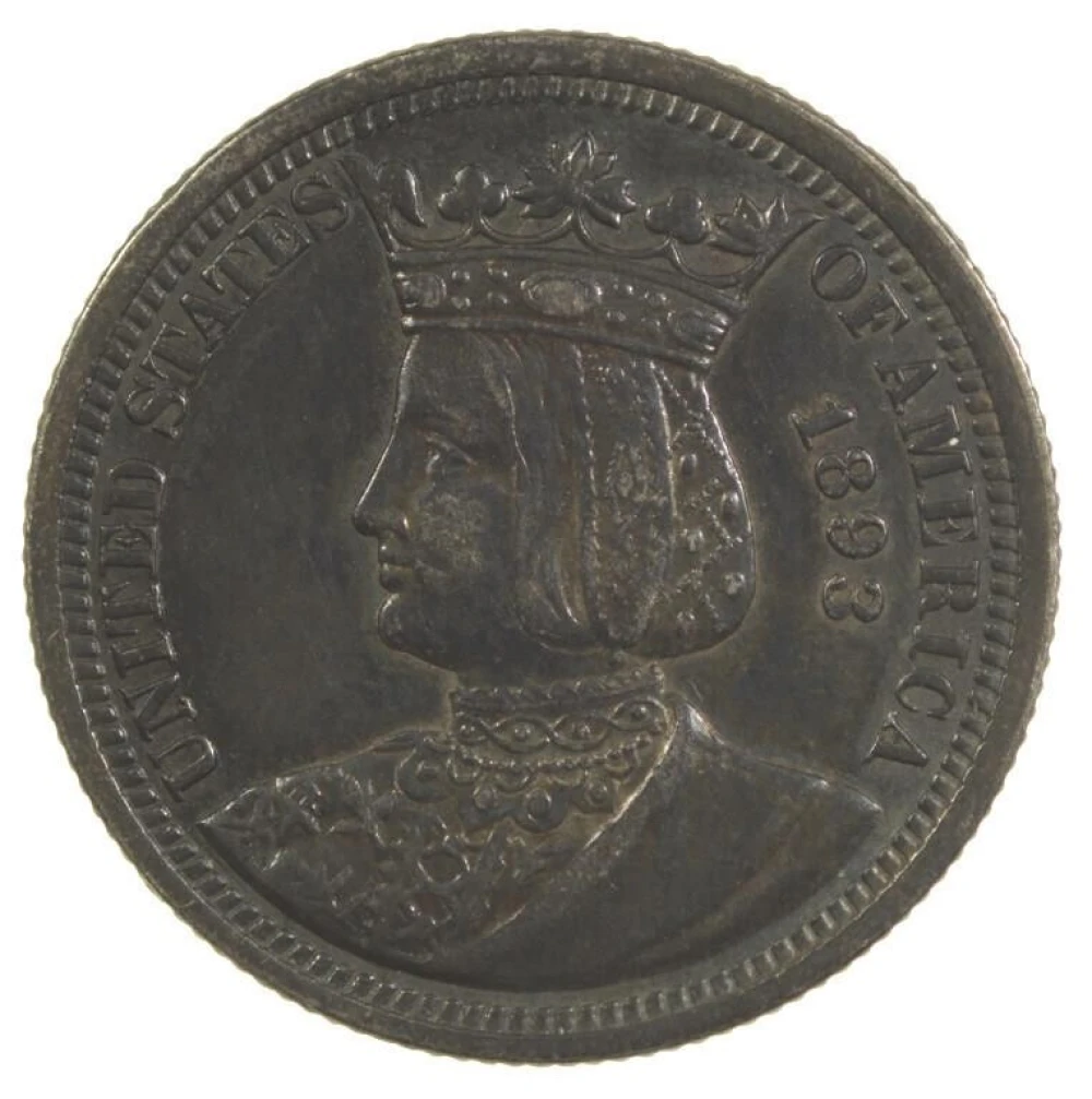 EF-45 1893 Isabella Quarter