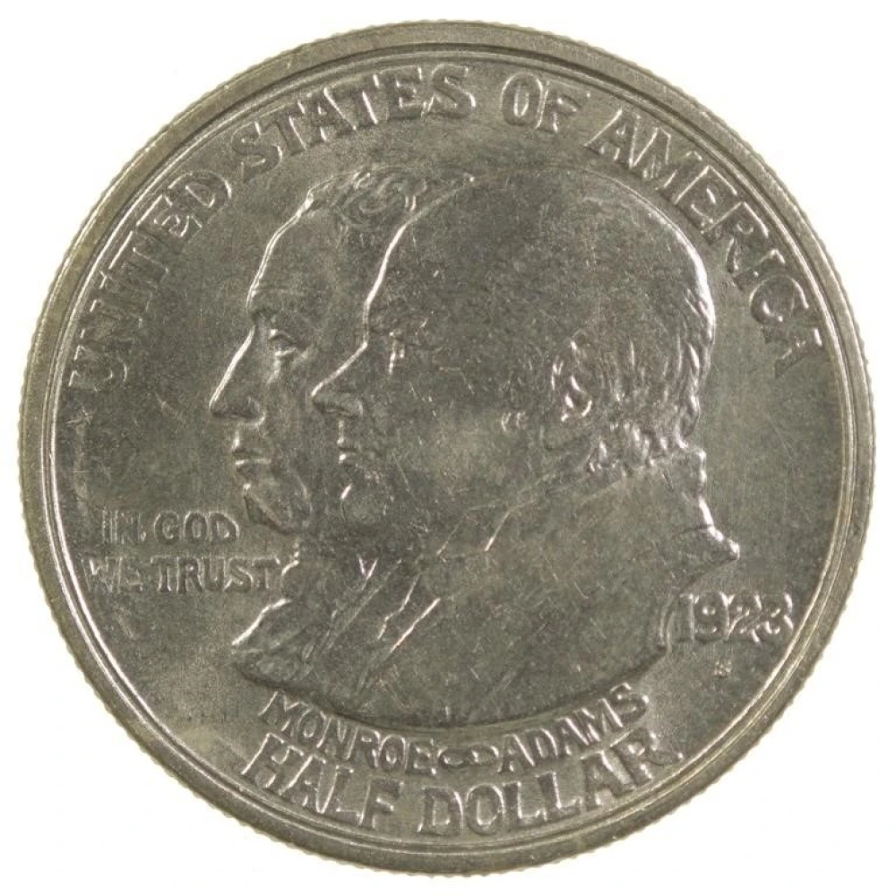 MS-62 1923-S Monroe Doctrine Half Dollar