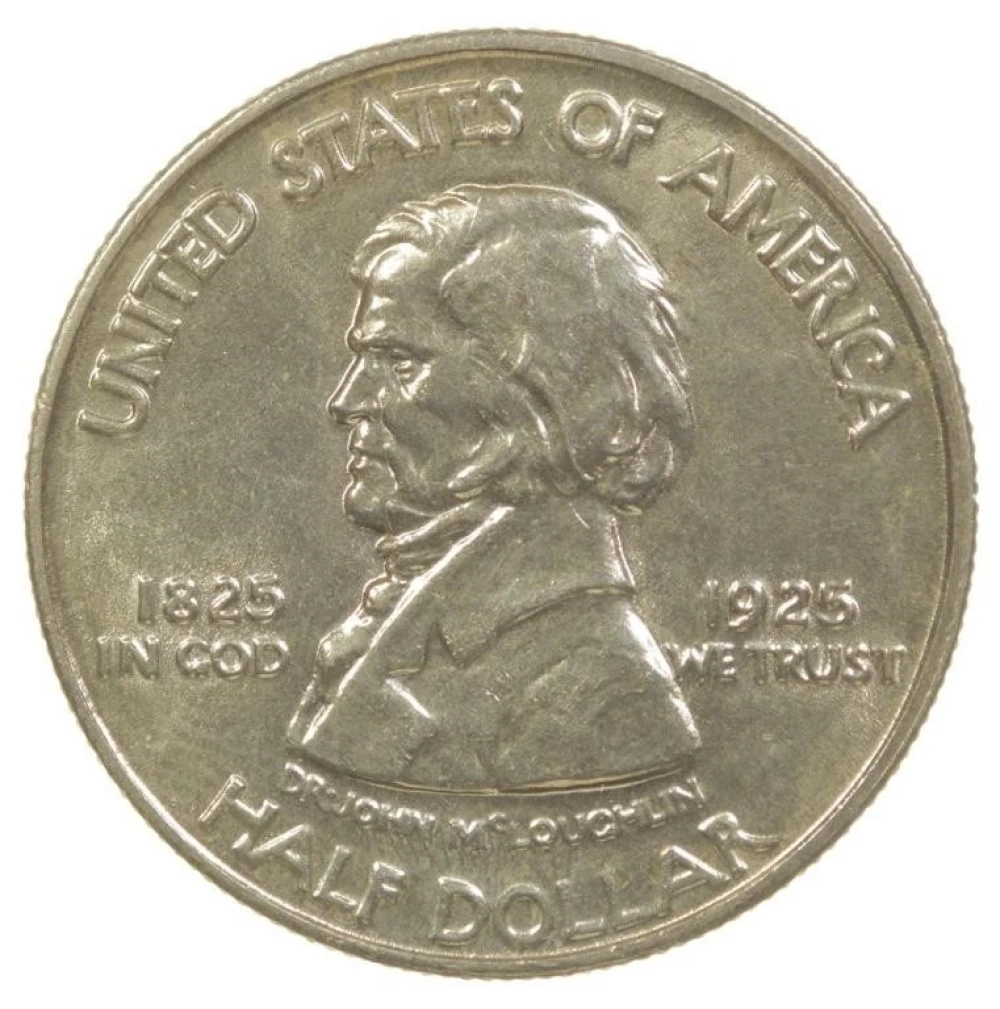 MS-60 1925 Fort Vancouver Half Dollar