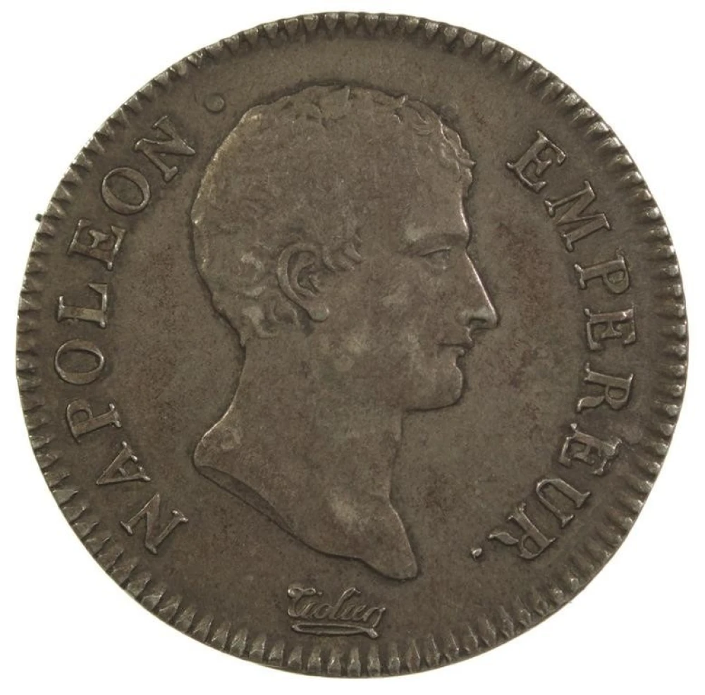 France. An 13 Silver 2 Francs Locket