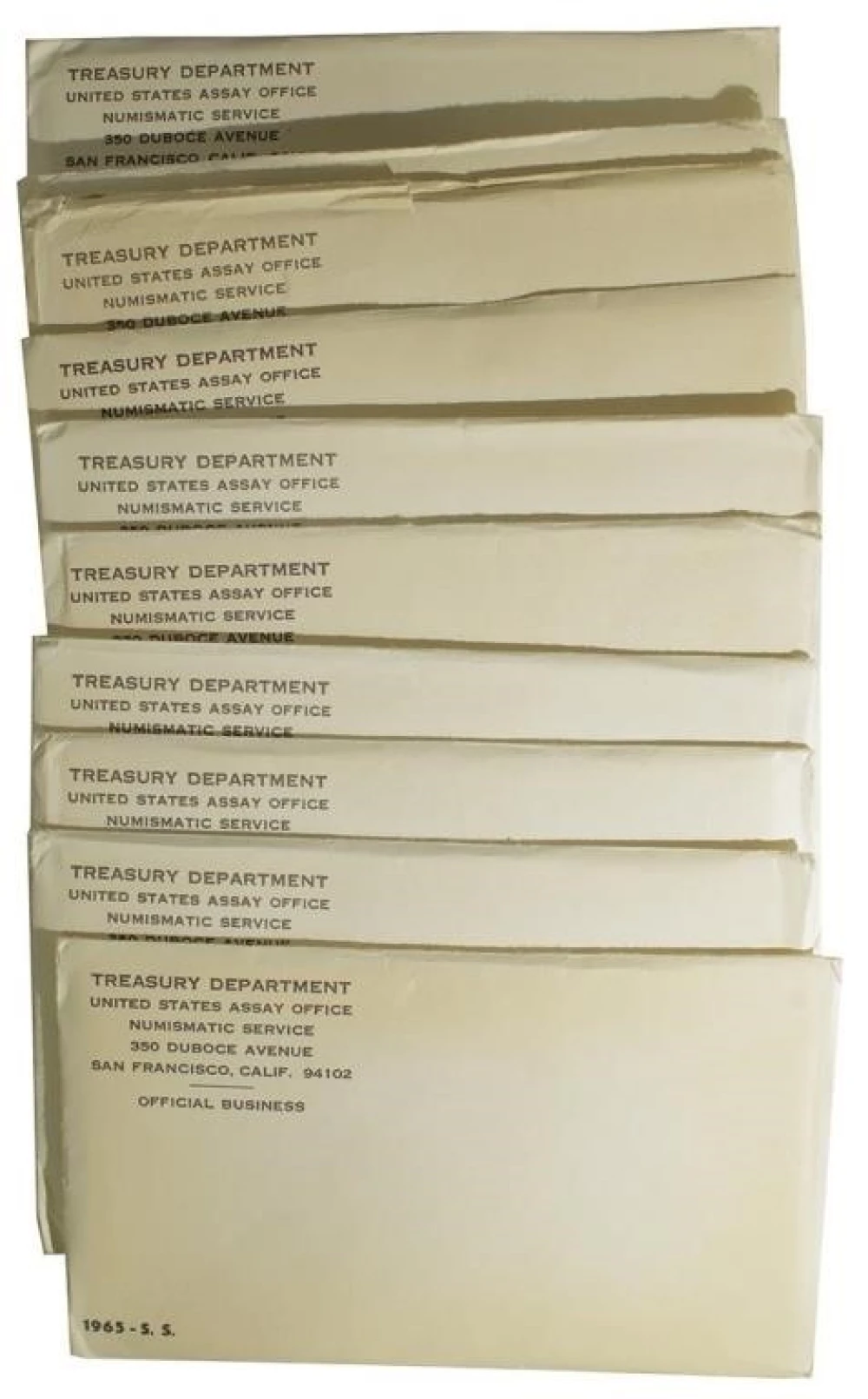 A 4th 10 1965 Special Mint Sets