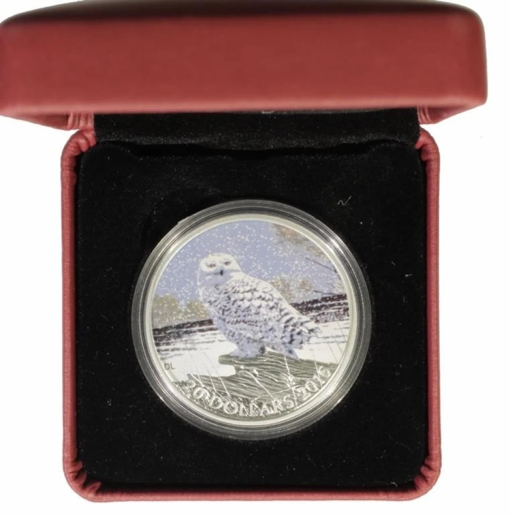 Canada. 2016 Snowy Owl Silver $20