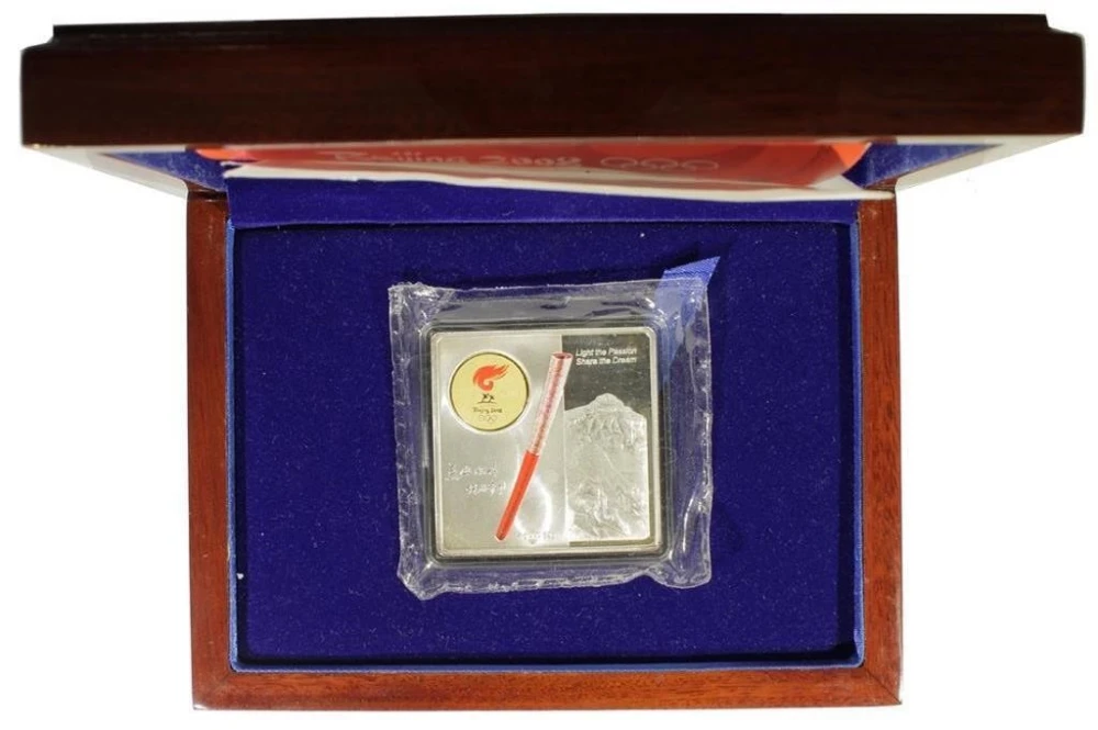 China. 5 2008 Beijing Olympic Coin/Medal Sets