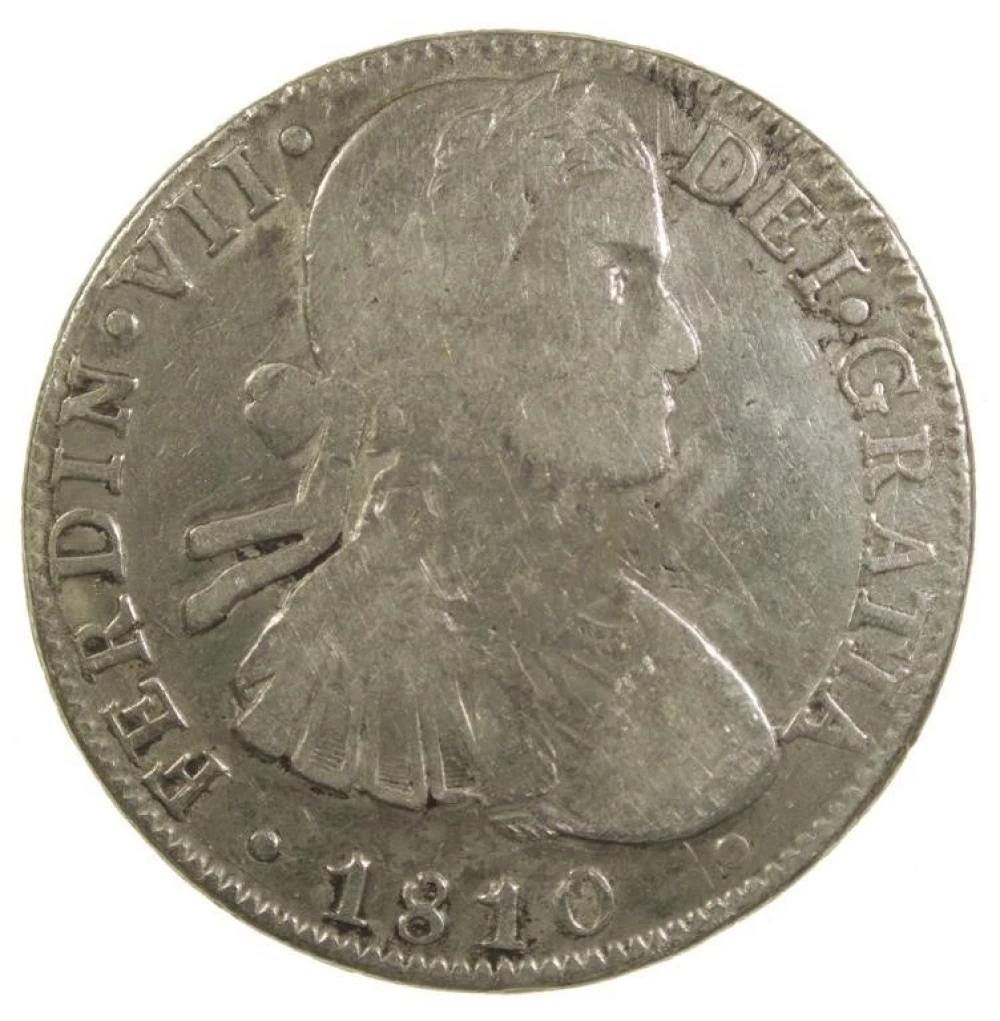 Mexico. Fine to VF Details 1810-HJ 8 Reales