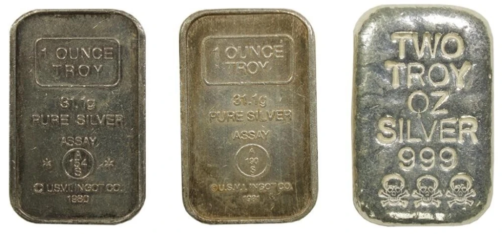 Four Ounces Of Silver Bars