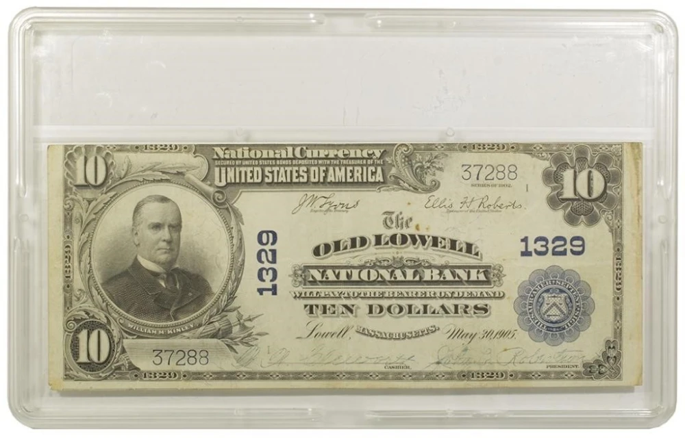 VF Series 1902 National Currency $10