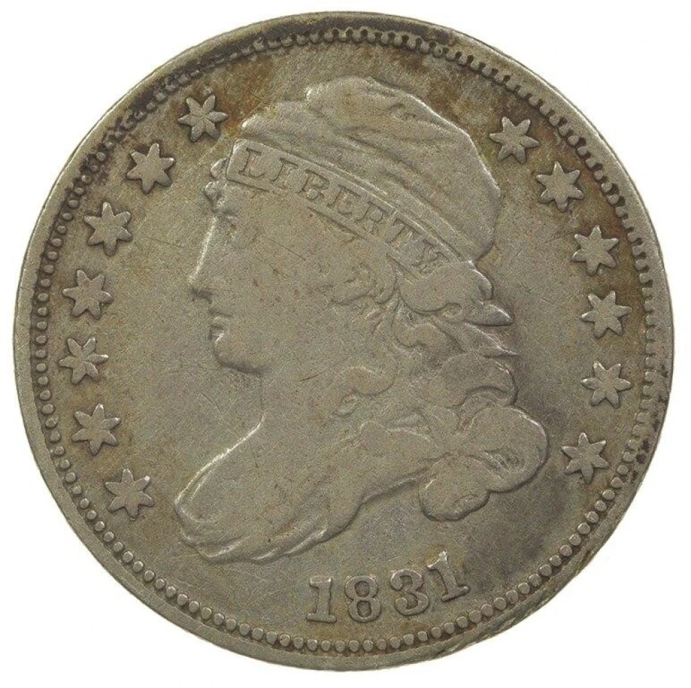 F-12 1831 Bust Dime