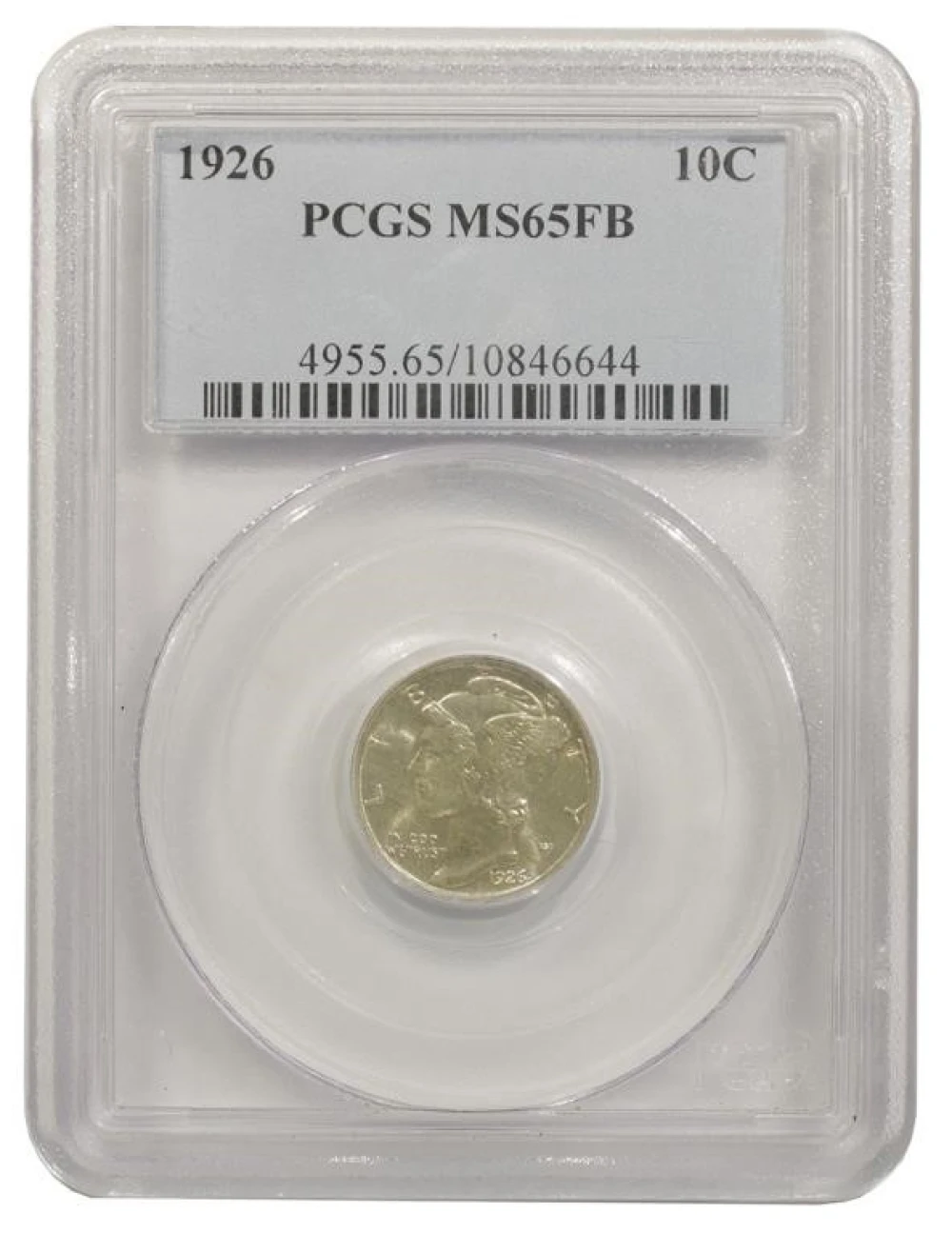PCGS MS-65 FB 1926 Dime