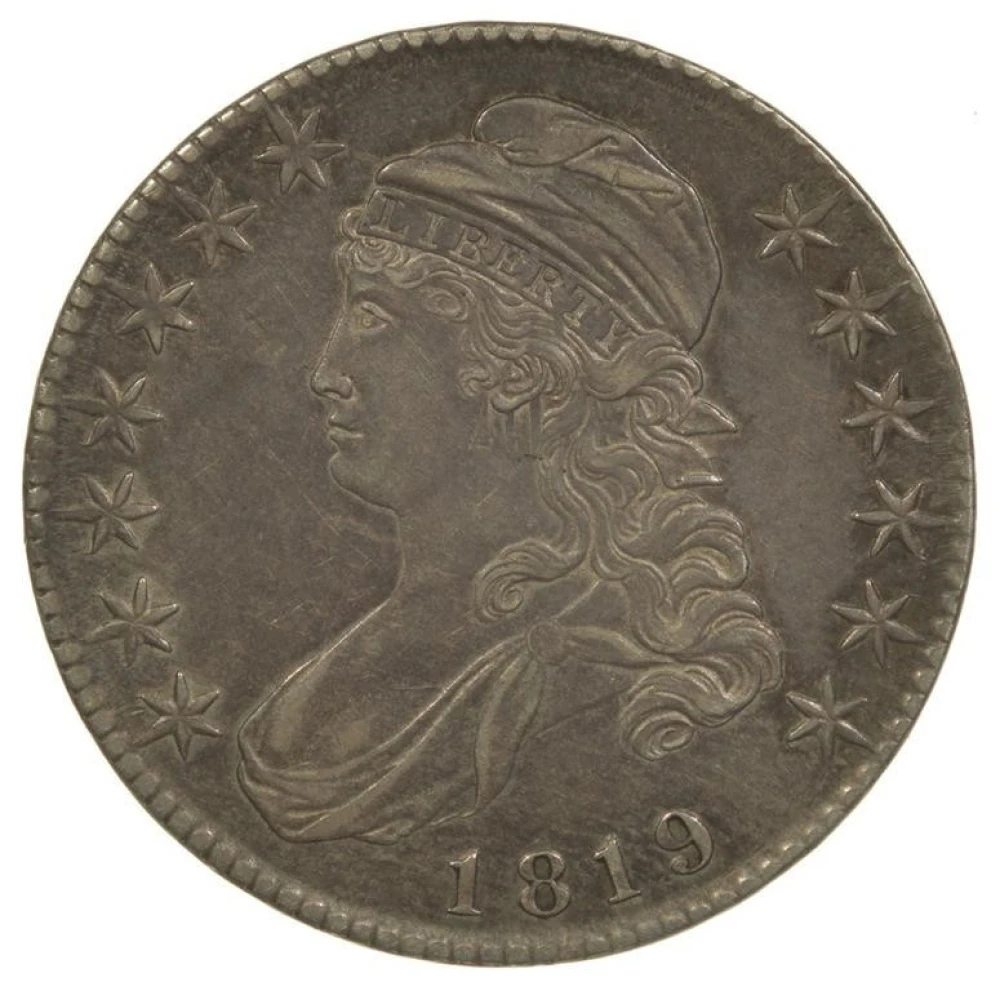 AU-50 1819 Half Dollar