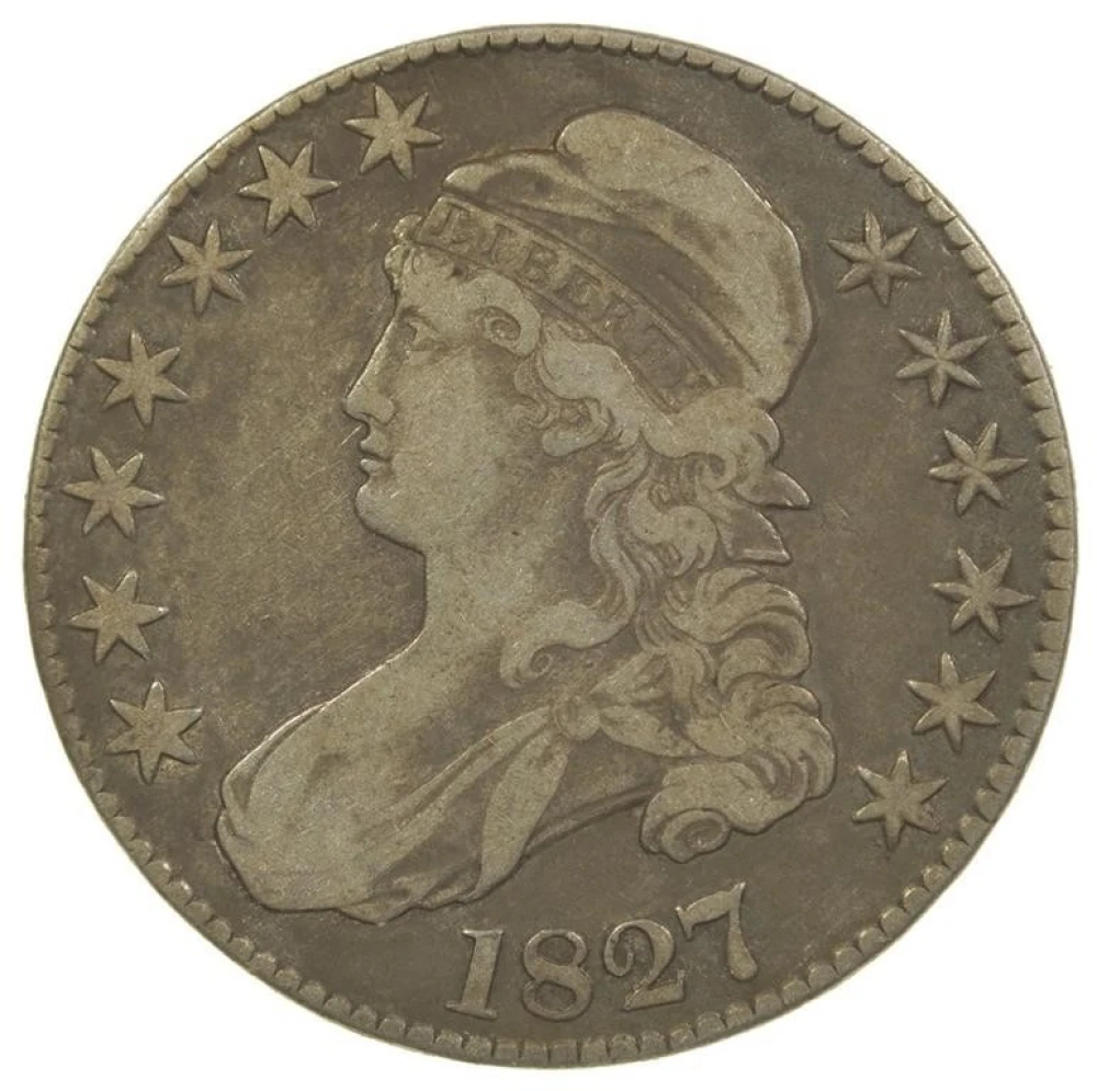 Fine+ 1827 Half Dollar