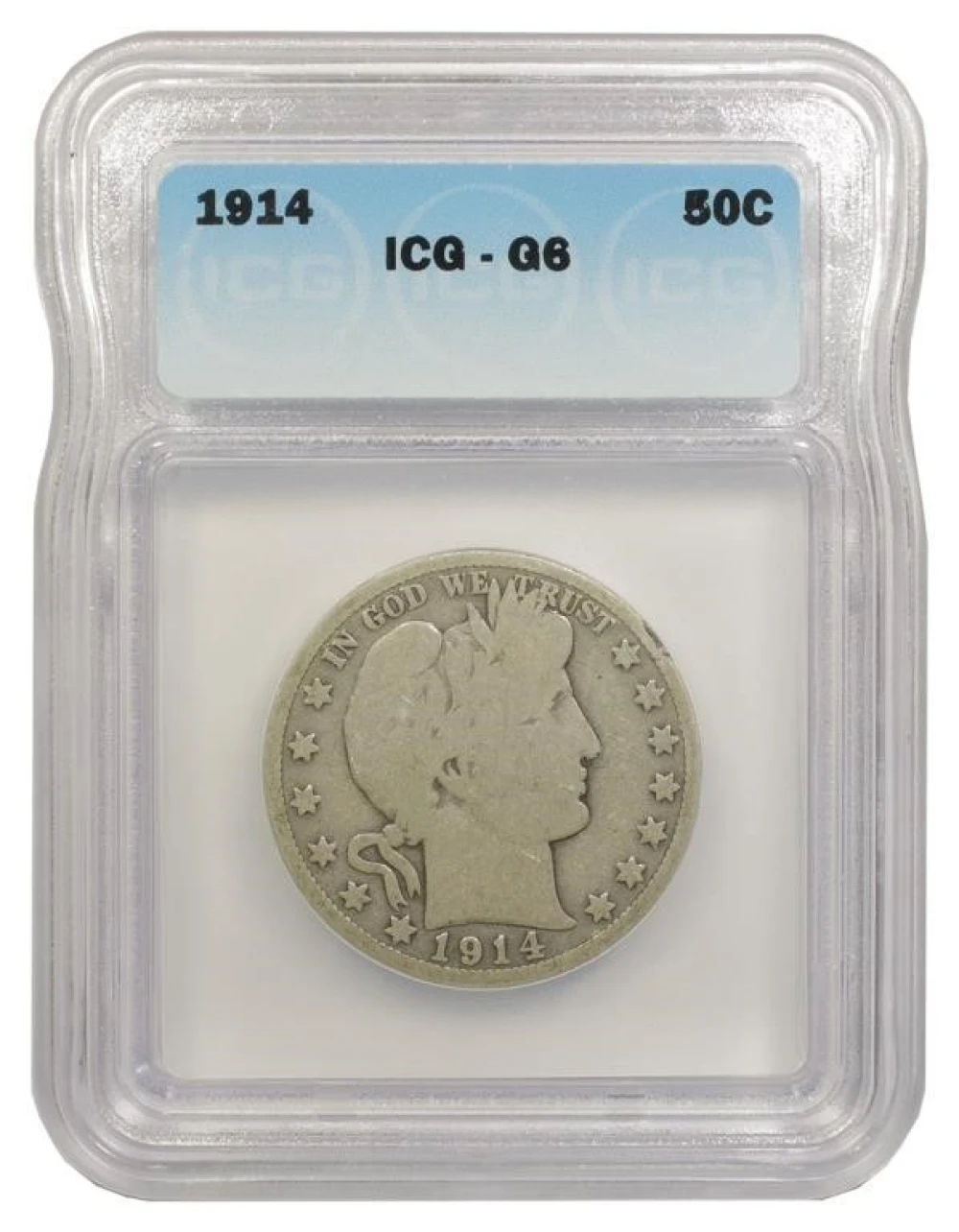 ICG Good-6 1914 Half Dollar