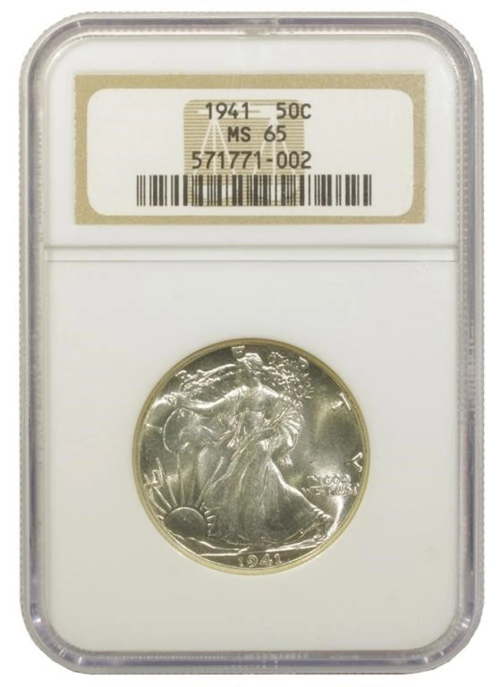 NGC MS-65 1941 Half Dollar