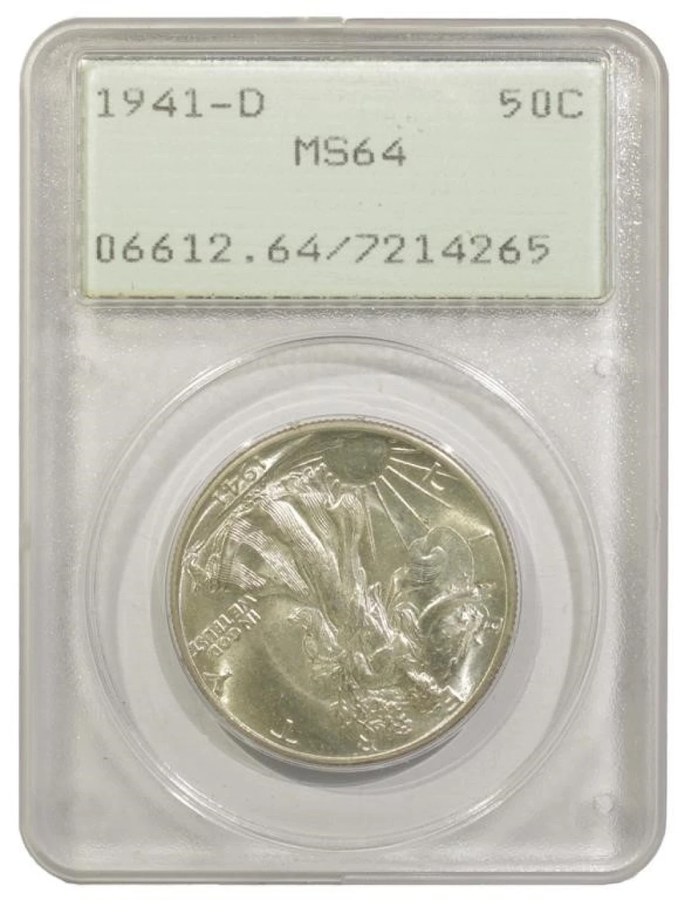 PCGS MS-64 1941-D Half Dollar