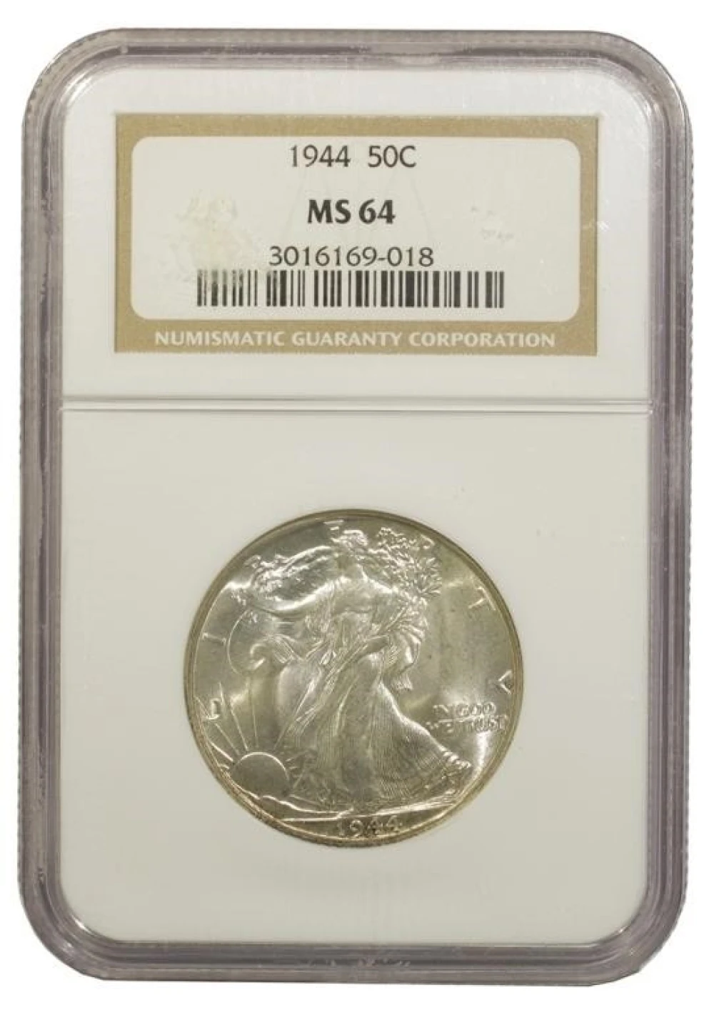 NGC MS-64 1944 Half Dollar