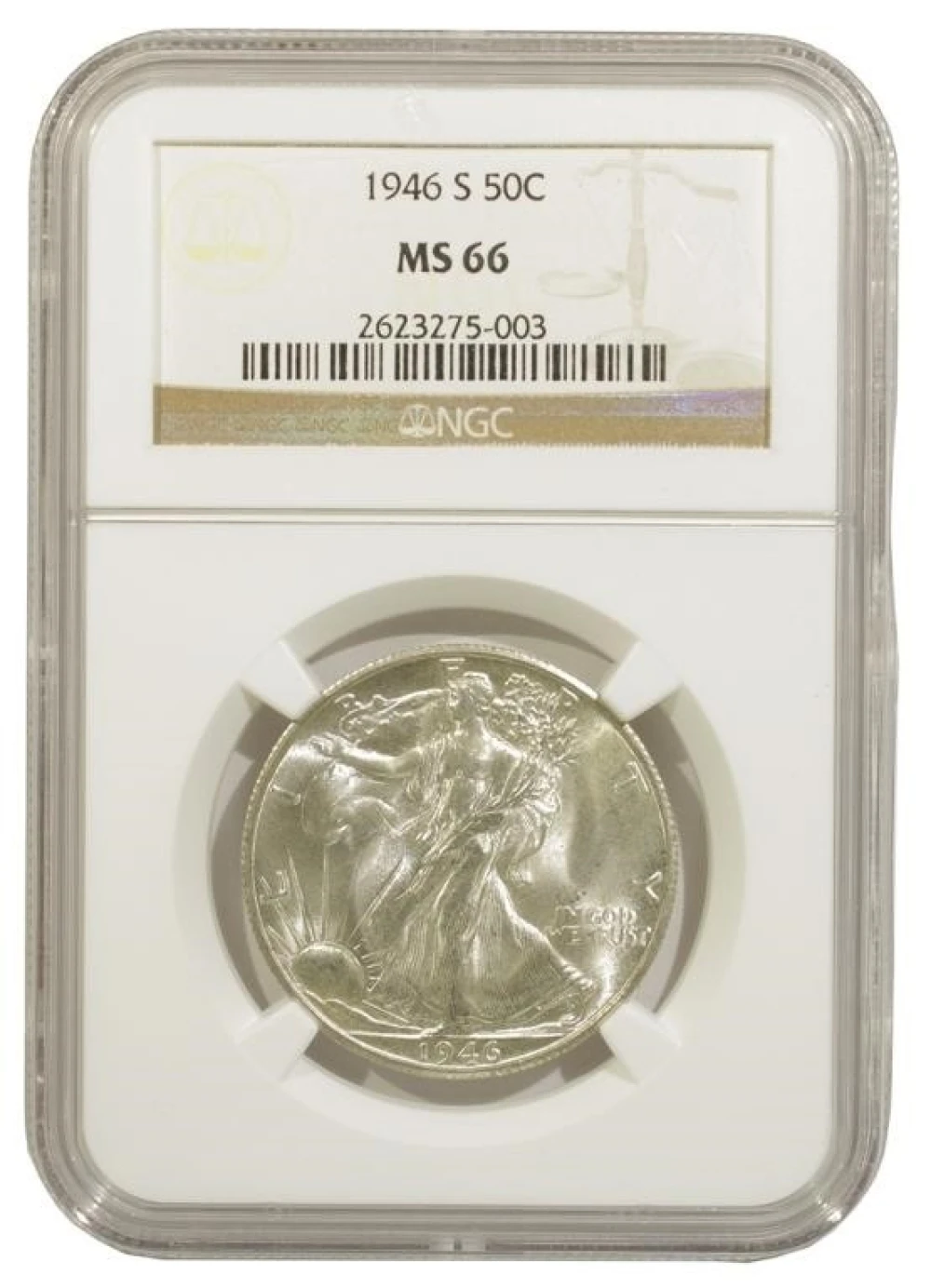 NGC MS-66 1946-S Half Dollar