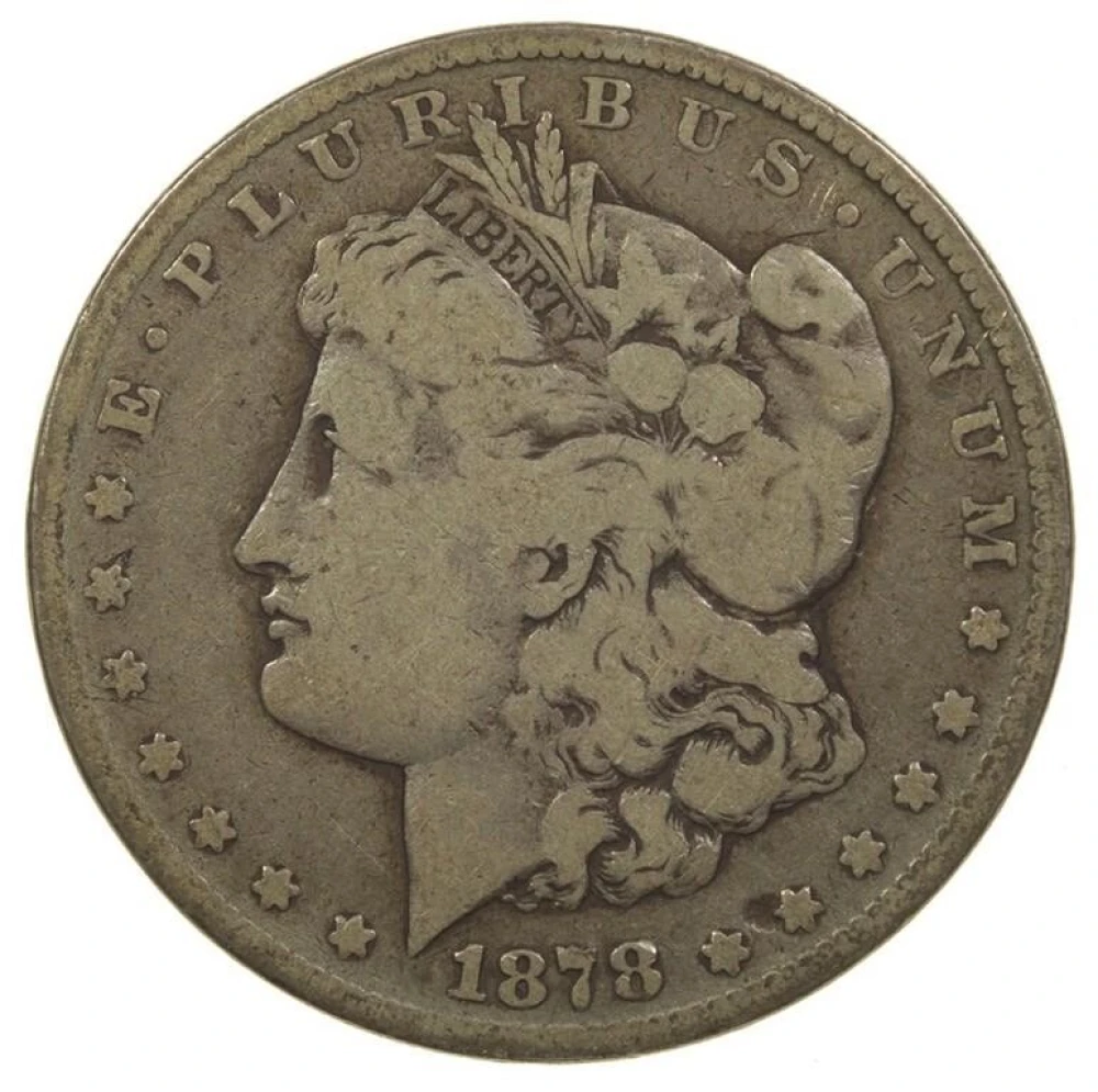 VG 1878-CC Morgan $1