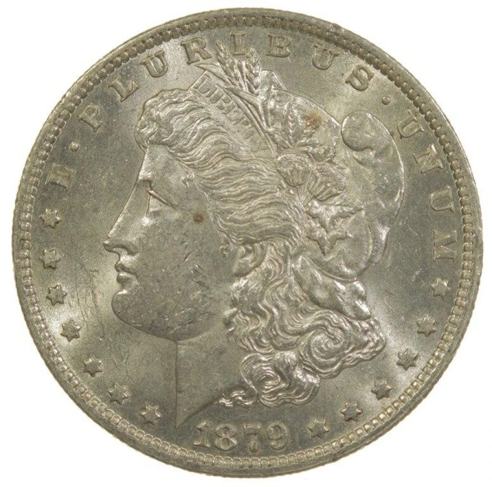 MS-60 1879-O Morgan $1