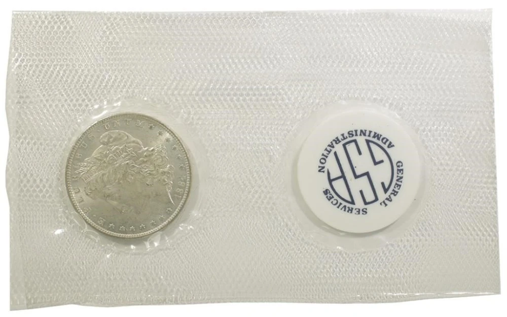 MS-61 GSA Soft Pack 1884-O Morgan $1