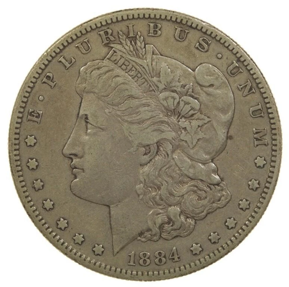 EF 1884-S Morgan Dollar