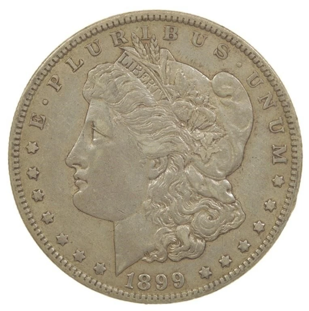 EF-40+ 1899-O Micro O Morgan $1