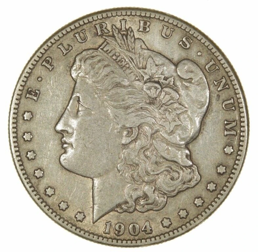 EF-40 1904-S Morgan $1