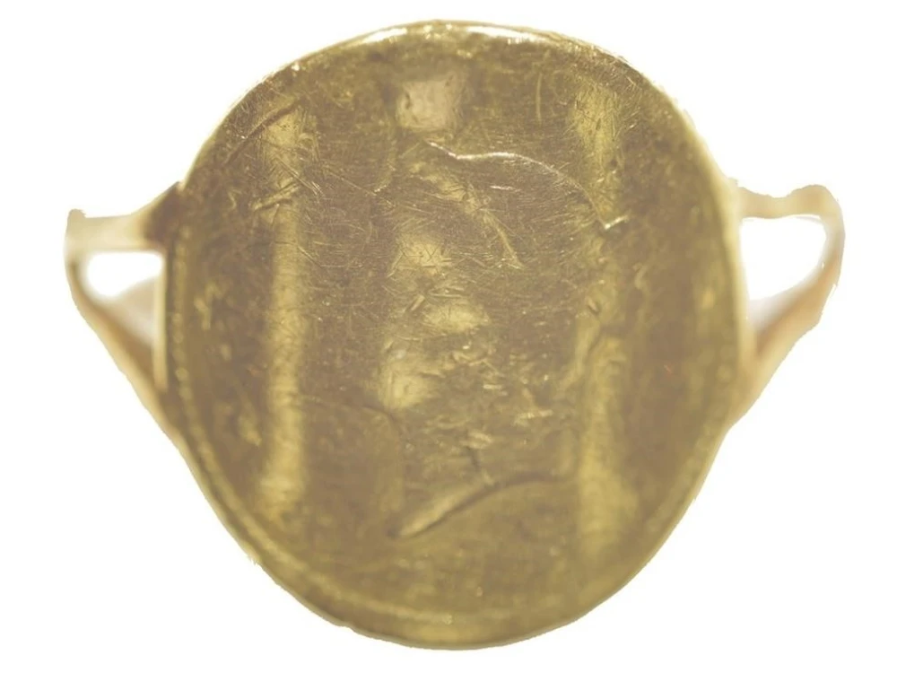 Fine Details 1851 Gold $1 Ring