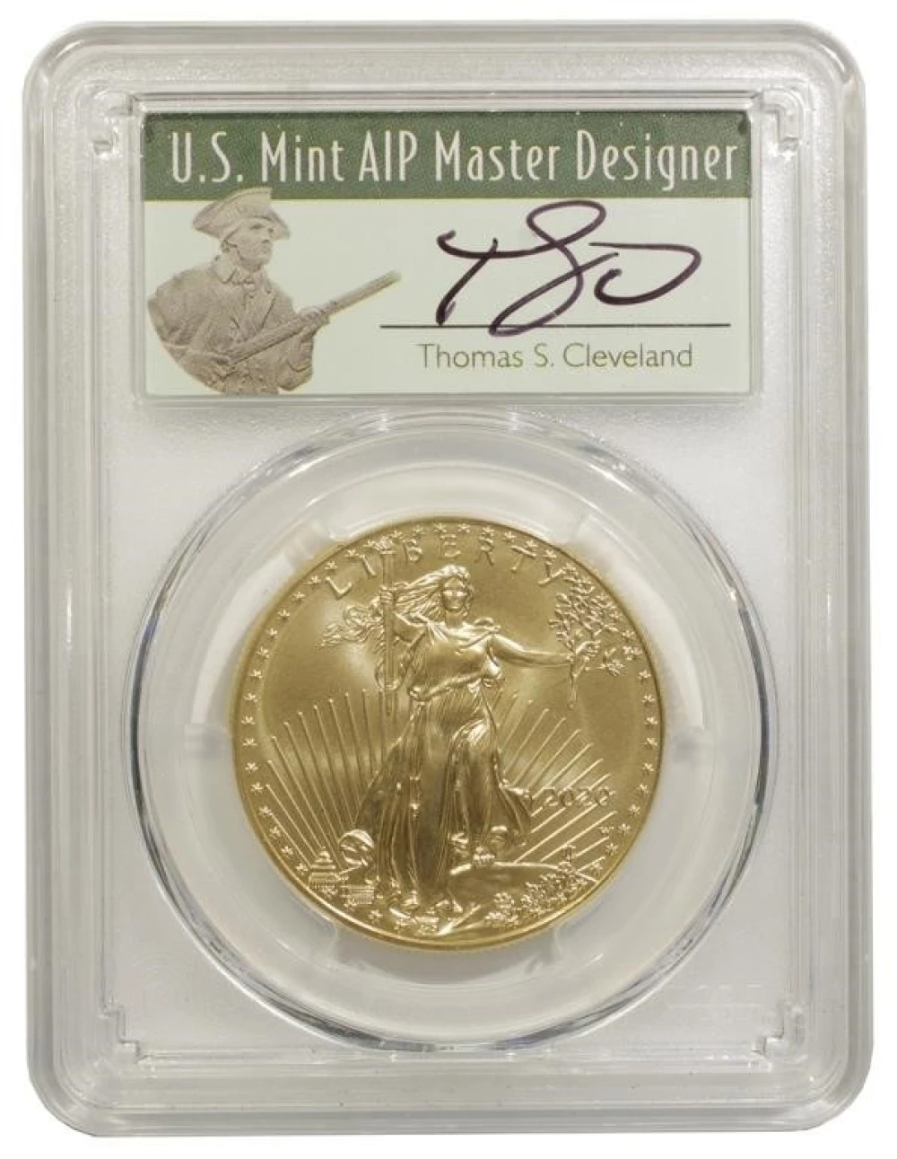 PCGS Specimen-70 2020-W Gold $50 American Eagle