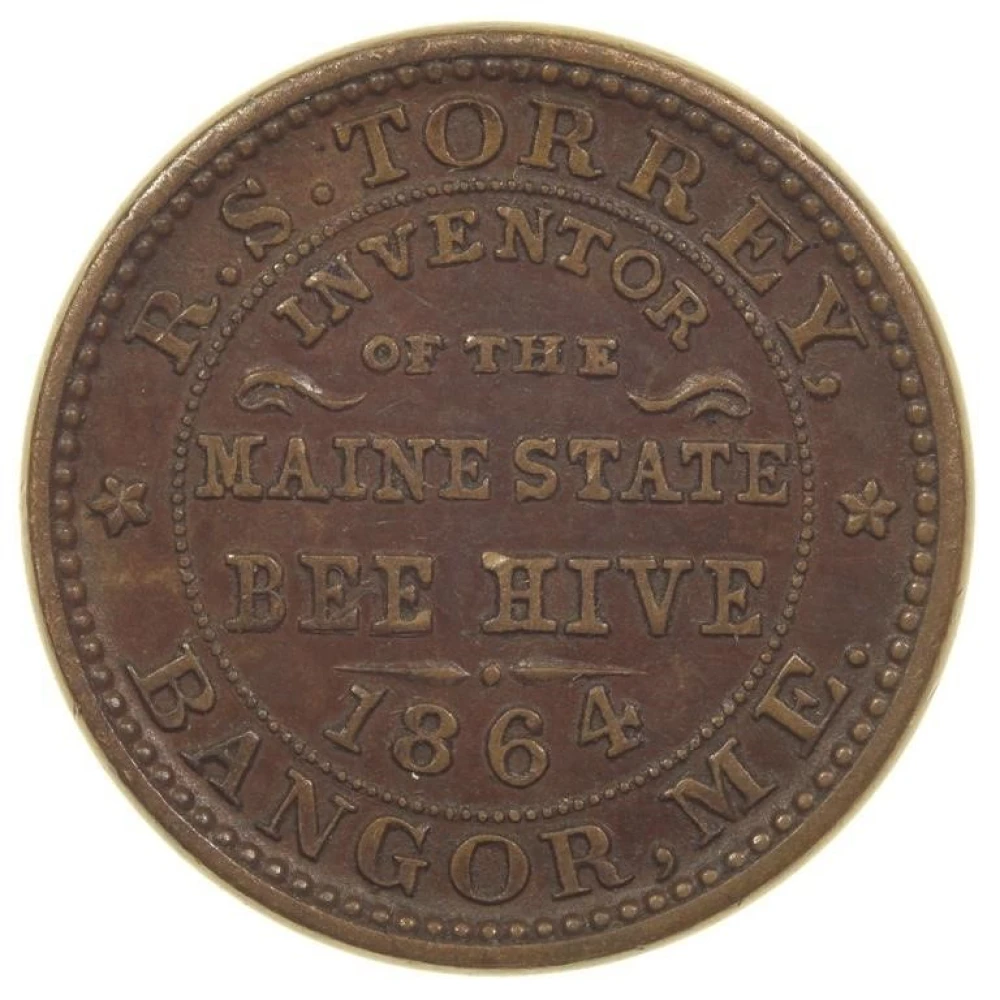 Scarce Maine Civil War Token