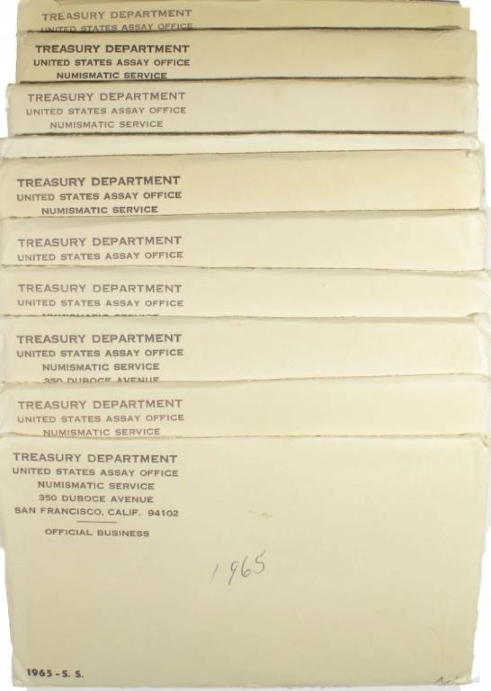 1965 Special Mint Set Group
