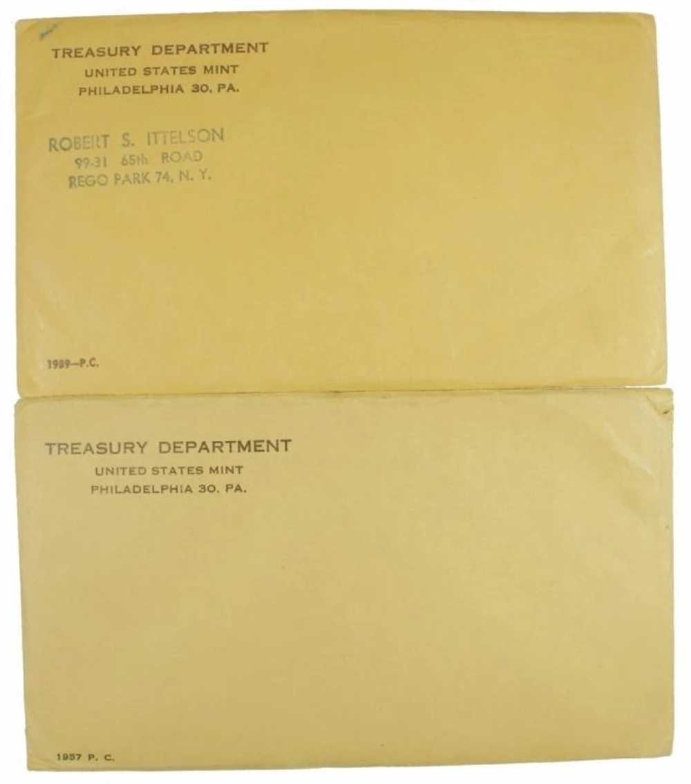 Pair of Sealed 1950's Flat-Packs