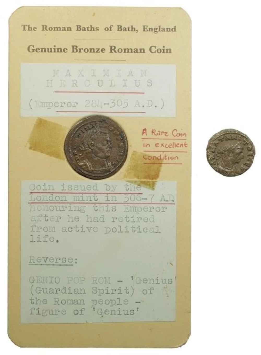 Ancient Greece and Rome. Pair of Bronze Pieces