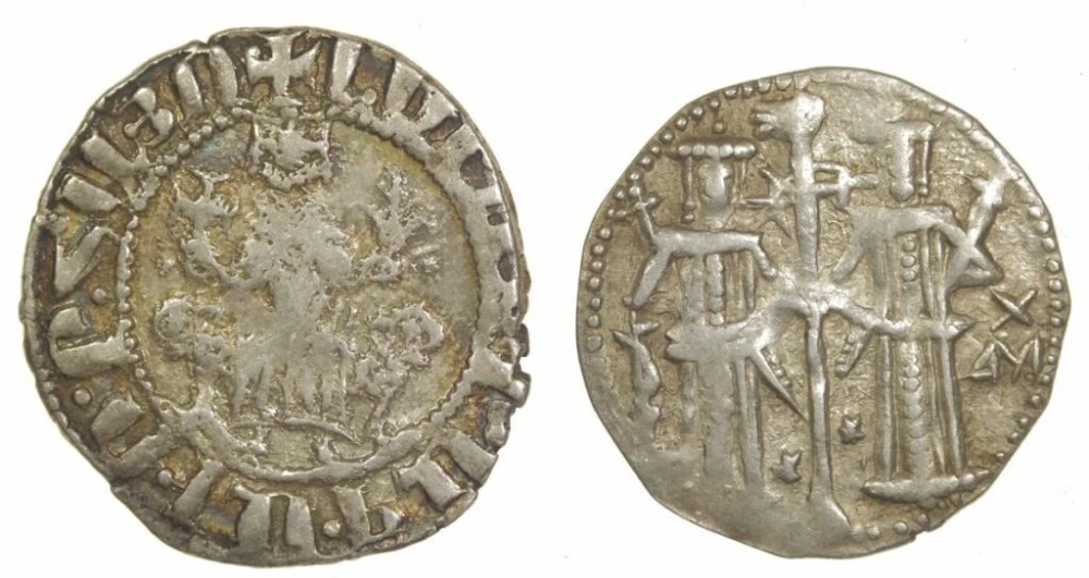 Medieval Silver Coin Pair