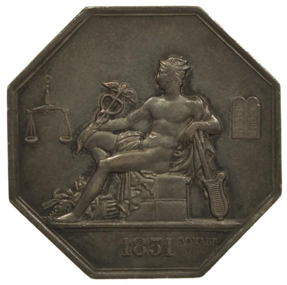 France. Choice EF 1831 Octagonal Jeton
