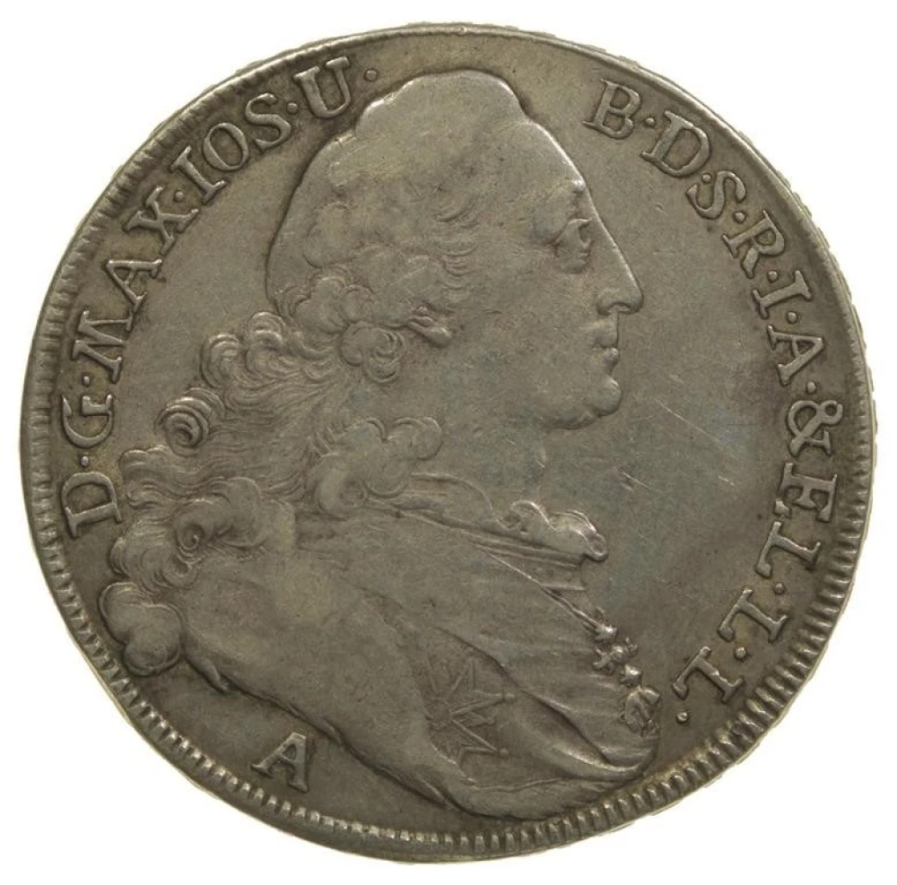 German States. Bavaria. VF 1774 Thaler
