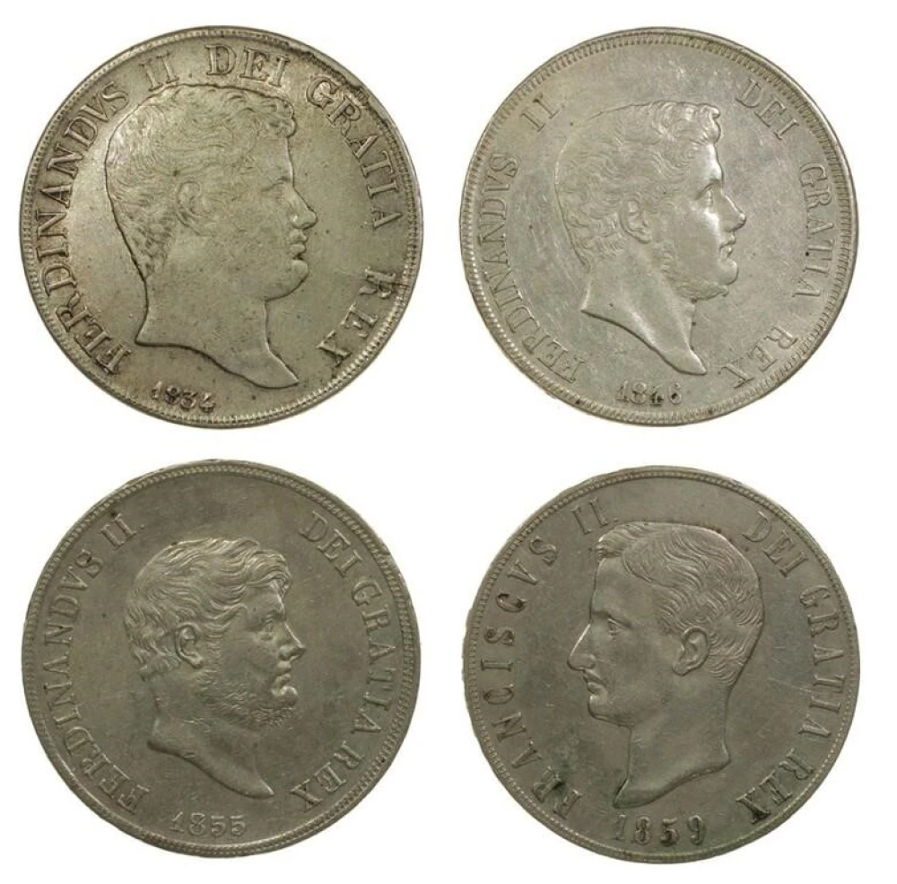 Italy. Naples. Four Silver Crowns