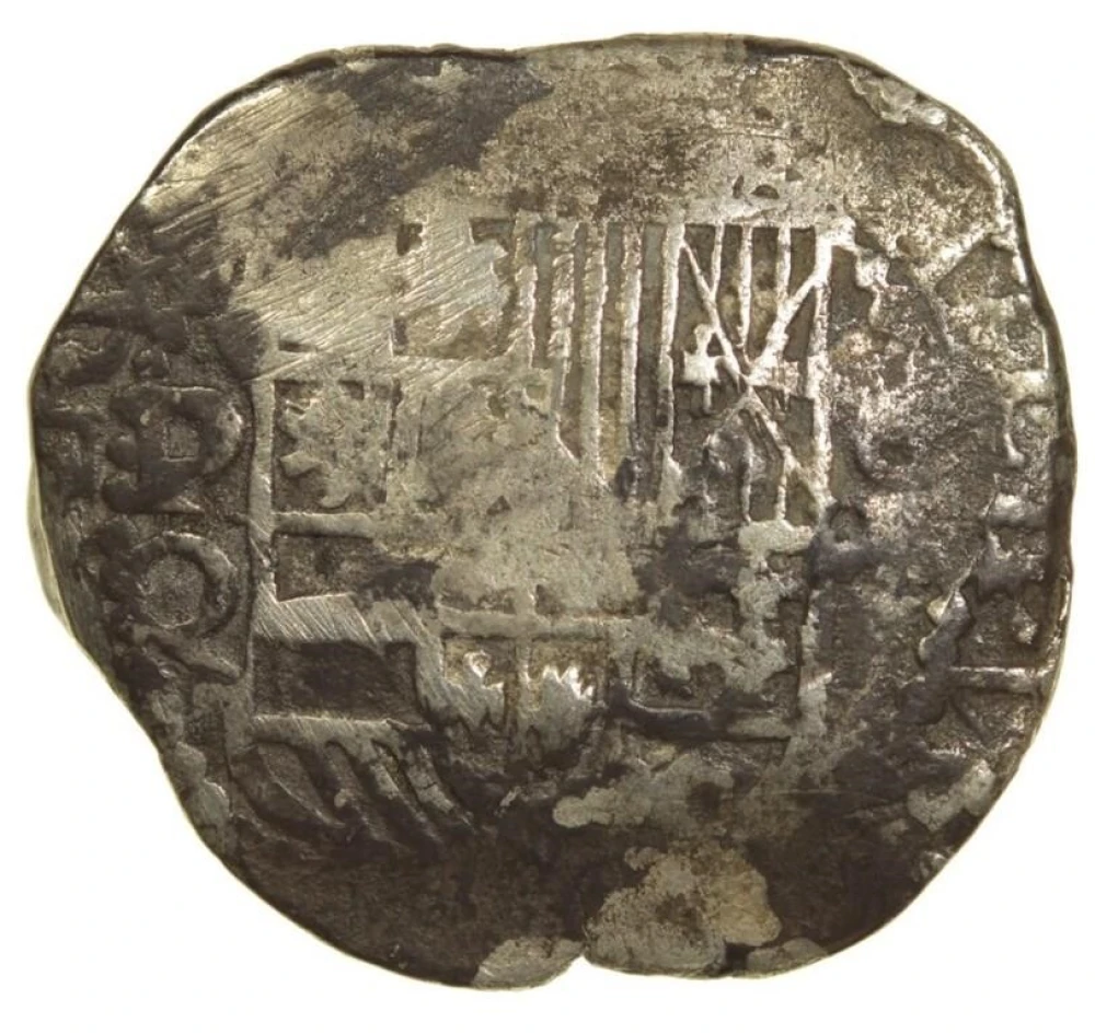 New World Spain. Uncertain Date Cob 8 Reales