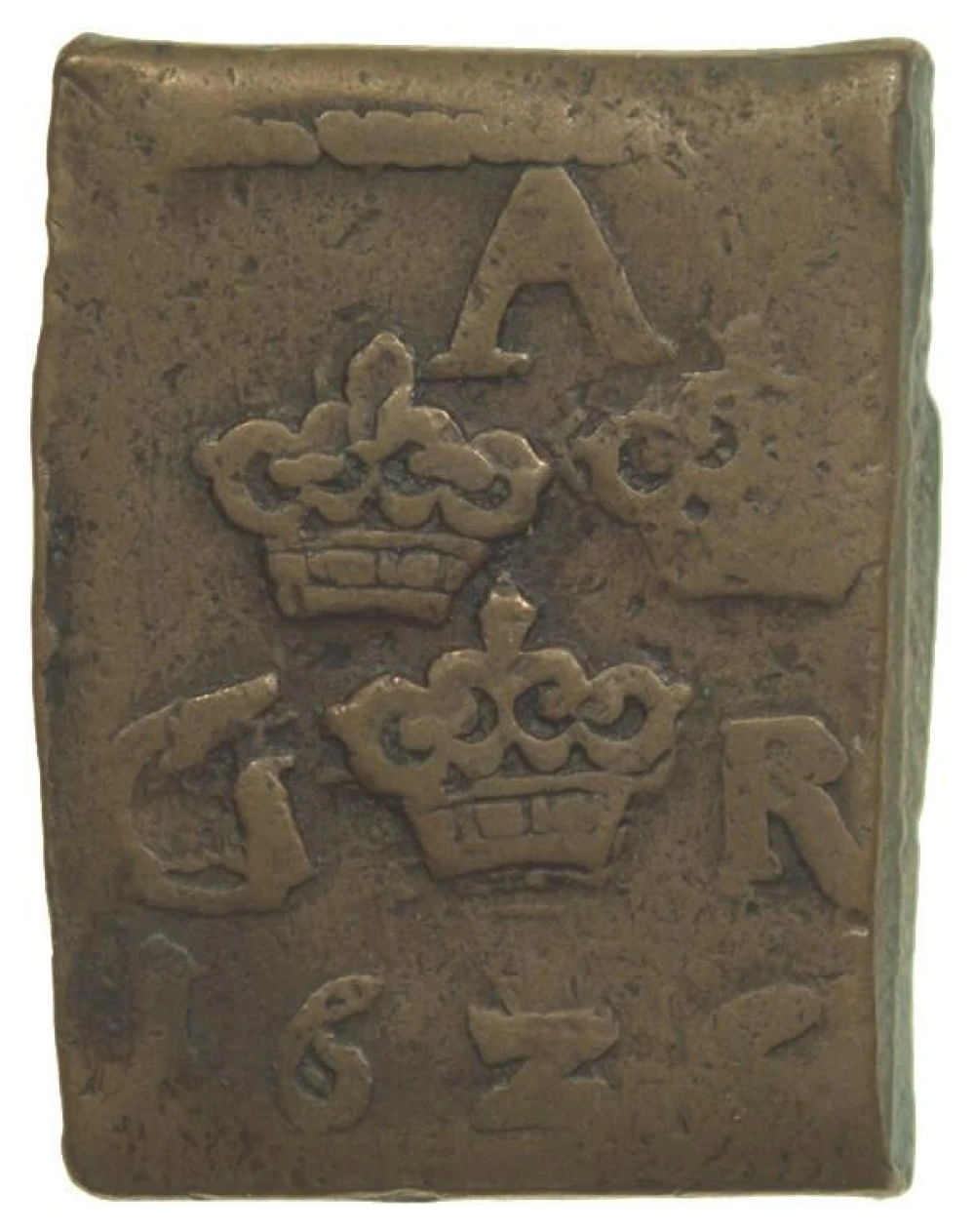 Sweden. Fine to VF 1626 Copper Klippinger