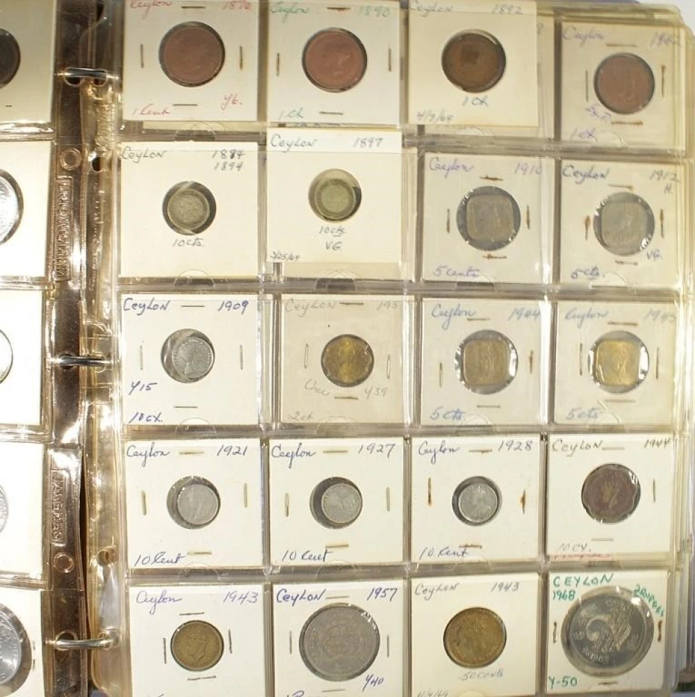 Binder of 260+ World Coins