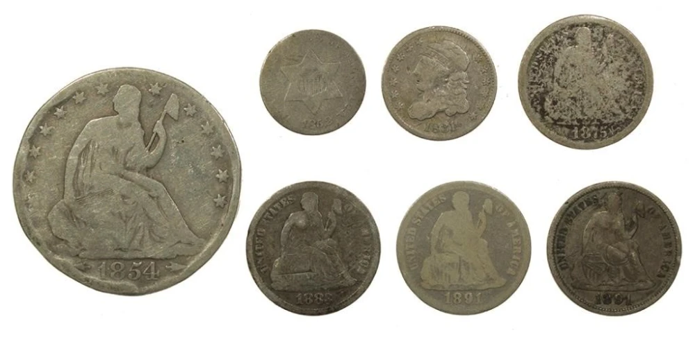 Silver Type Coin Lot