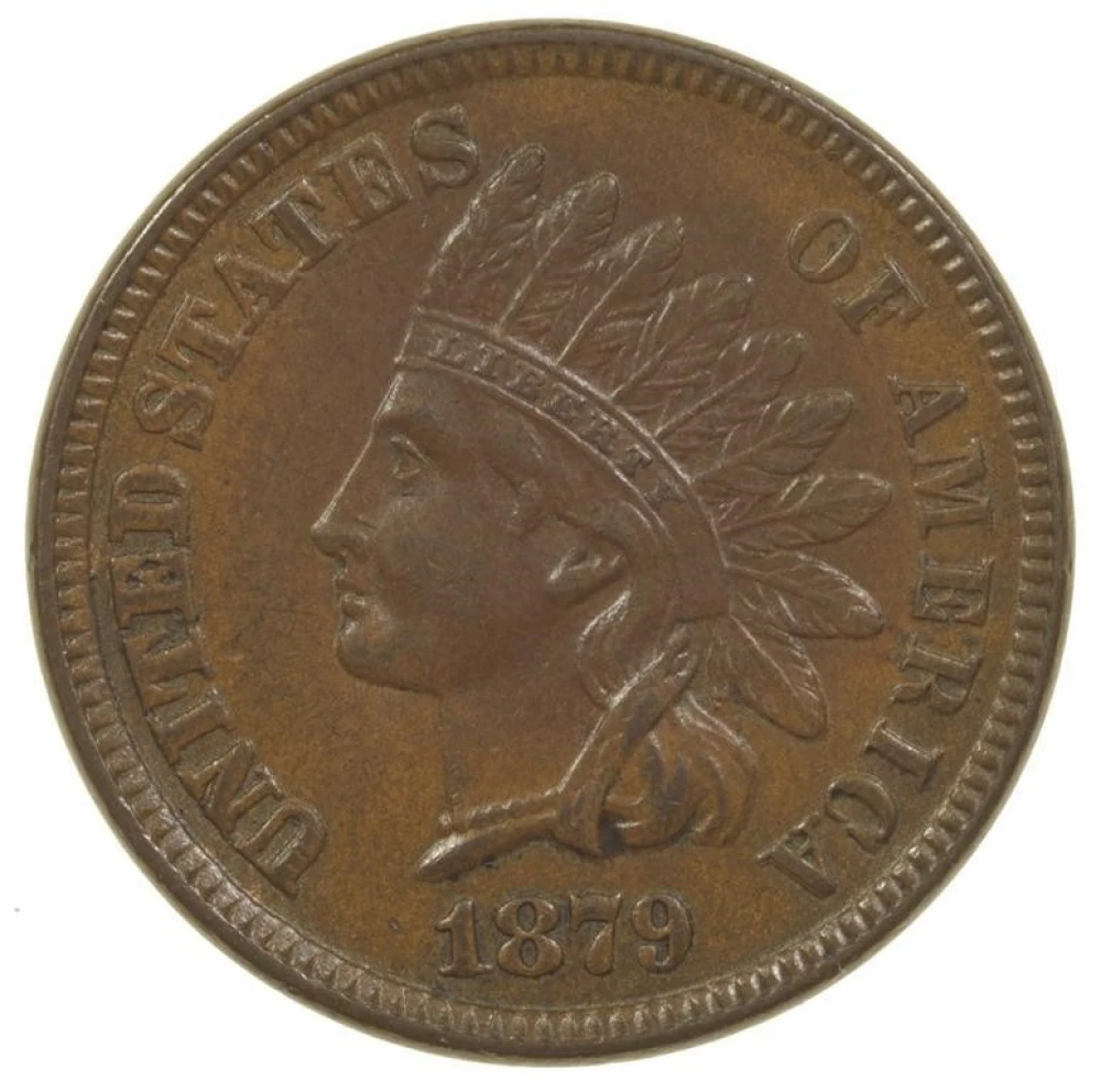 MS-60 BN 1879 Indian Cent